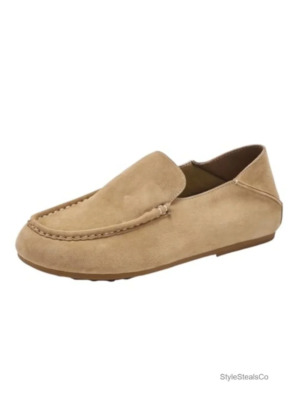 Convertible Leather Loafers Wear Two Ways Driving Mocc Slip On Flats